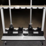 IV Pole Custom Cart for Storage and Moving LTW Ergonomic Solutiosn