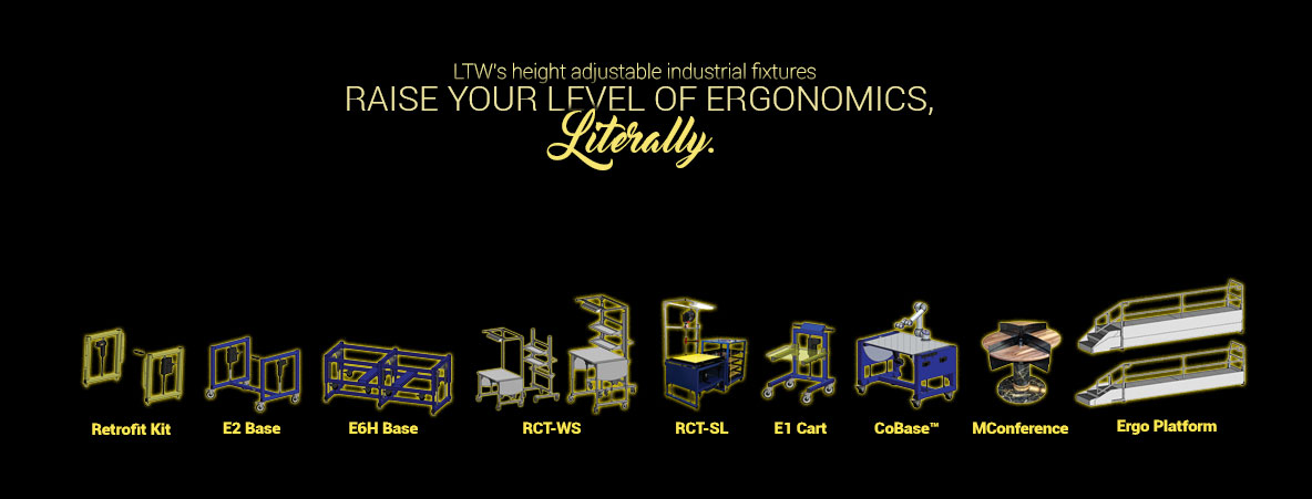 LTW Ergonomic Solutions - Raise your level of ergonomics with height adjustable workstations