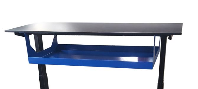 Under-Tabletop Shelf by LTW Ergonomic Solutions