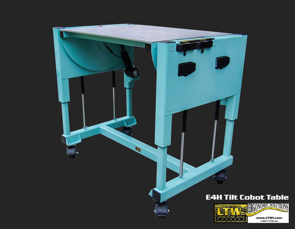 General Tilt Roller Stand - Tilting Roller Table - LTW Ergonomic Solutions