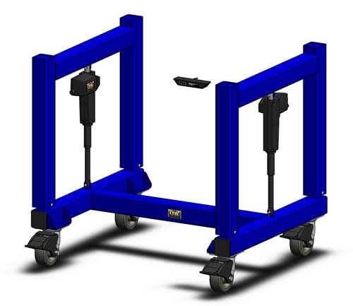 General Tilt Roller Stand - Tilting Roller Table - LTW Ergonomic Solutions