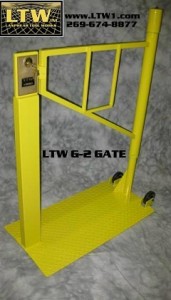 LTW, Inc. LTW Ergonomic Solutions Industrial Portable Safety Gates