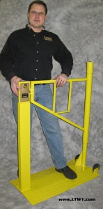 LTW, Inc. LTW Ergonomic Solutions Industrial Portable Safety Gate