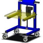 E1 Cart Gen II Material Handling Cart Rapid Change Technology by LTW Ergonomic Solutions