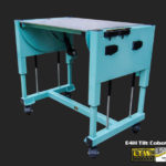 E4H Tilt Cobot Table CoBase™- Table for collaborative robots - Tilting Welding Table - Copyright LTW Ergonomic Solutions