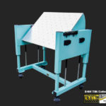 E4H Tilt Cobot Table CoBase™- Table for collaborative robots - Tilting Welding Table - Copyright LTW Ergonomic Solutions