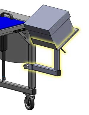 LTW Accessory Arm for Workstations and Industrial Bases by LTW Ergonomic Solutions