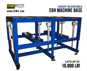 E6H Machine Base - Industrial Height Adjustable Table - LTW Ergonomic Solutions