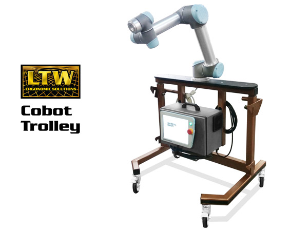 Cobot Trolley for RCT Workstation - Collaborative Robot Workstation by LTW Ergonomic Solutions