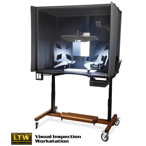 Visual Inspection Workstation - Height Adjustable and Ergonomic - LTW Ergonomic Solutions