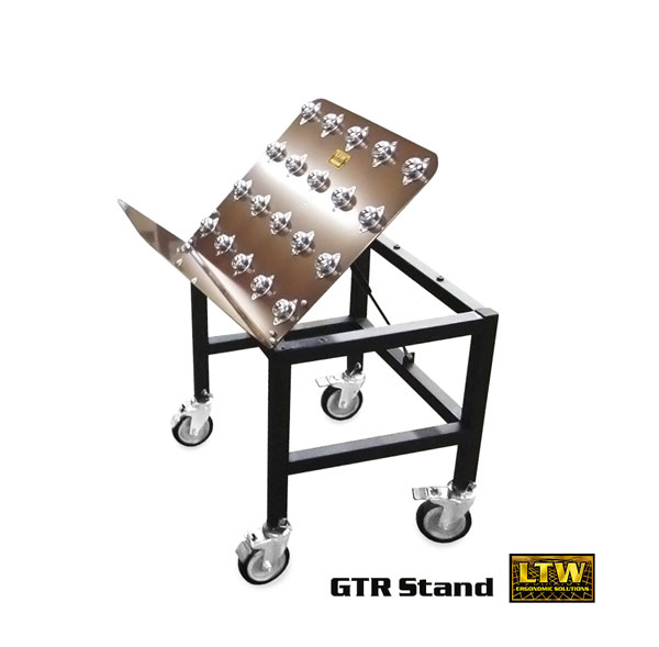 GTR General Tilt Rolling Stand for Ergonomic Packaging - LTW Ergonomic Solutions