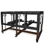 Industrial Heavy Duty Machine Base Lifting up to 10,800lb by LTW Ergonomic Solutions