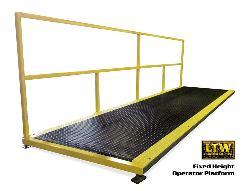 Operator Platform by LTW Ergonomic Solutions - No Adjustability Platform