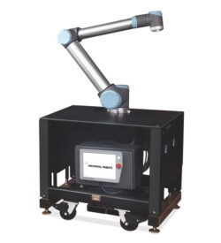 Height Adjustable Robot Table for Cobots and Universal Robots by LTW Ergonomic Solutions