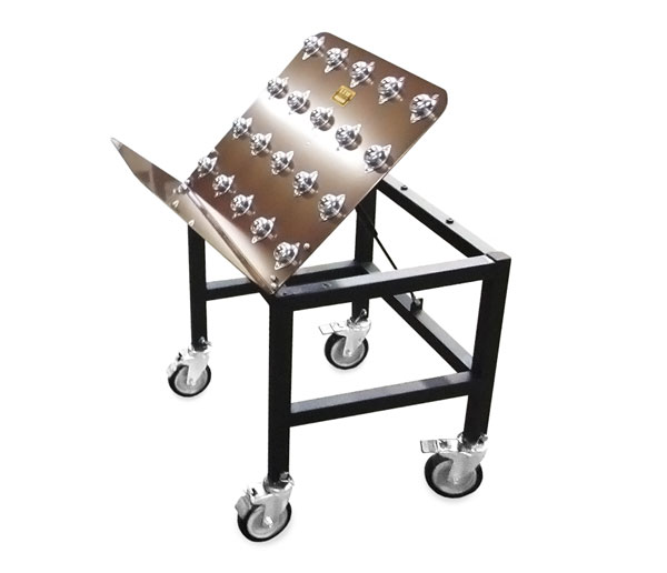 E2CL Mobile Table Cart - Height Adjustable - LTW Ergonomic Solutions