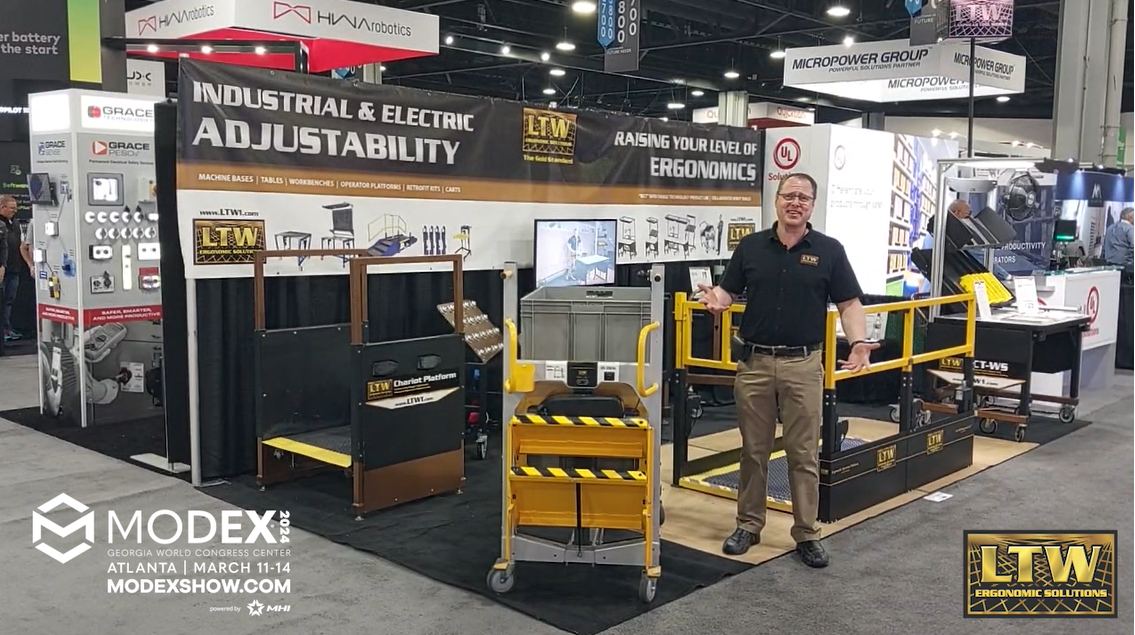 See what LTW brought to MODEX 2024! - LTW Ergonomic Solutions (LTW, Inc.)