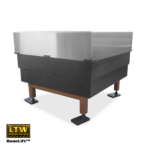 BaseLift™ Heavy Material Electric Lift by LTW Ergonomic Solutions